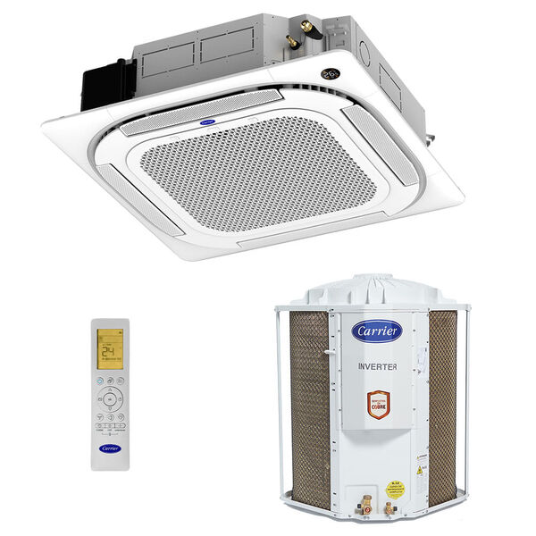 Ar Condicionado Cassete 24000 Btus Inverter 4 Vias Q/f Carrie