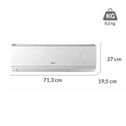 Ar Condicionado Split Frio 24000BTUs Branco Eco Garden Inverter Gree