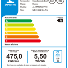 Ar-condicionado Hisense Inverter 12000 Btus Frio Wi-fi 220v R