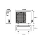 Ar Condicionado Inverter 12.000BTUs Frio 220V Midea
