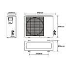 Ar Condicionado Inverter 18.000BTUs Quente/Frio 220V Midea