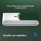 Ar Condicionado Split Inverter 9000BTUs Quente e Frio Branco 220V Color Adapt Electrolux