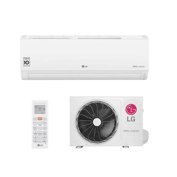Ar-condicionado Lg Dual Inverter Compact 12000 Btus Frio Bran