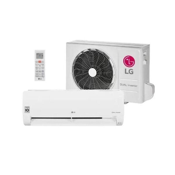 Ar-condicionado Lg Dual Inverter Compact 9.000 Btus Frio Bran