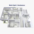 Ar-condicionado Multi Split Daikin Advance Inverter Evaps 120