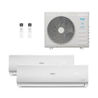 Ar Condicionado Multisplit 2x9000 BTUs Quente e Frio Branco 220V Tri Split Elgin