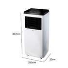 Ar Condicionado Portatil 10500 BTUs Frio Branco 220V HQ-AP10500W2 HQ