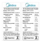 Ar Condicionado Portátil 12000 Btus Conectado Frio Midea Mppa