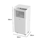 Ar Condicionado Portatil 8500 BTUs Frio Branco 220V HQ-AP8500W2 HQ