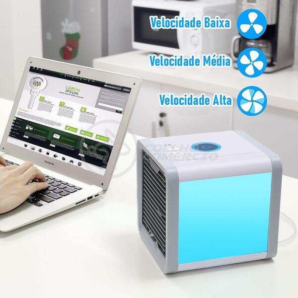 Ar Condicionado Portátil Air Cooler Umidificador Climatizador