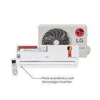 Ar Condicionado Split Quente e Frio 22000 BTUs 220V Branco Dual Inverter Voice LG