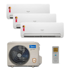 Ar Condicionado Quente e Frio Tri Multi Split Inverter 3x9000 BTUs Midea