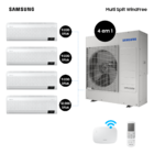 Ar Condicionado Samsung Kit Multi Split 4 Em 1 Com Wifi 3x900