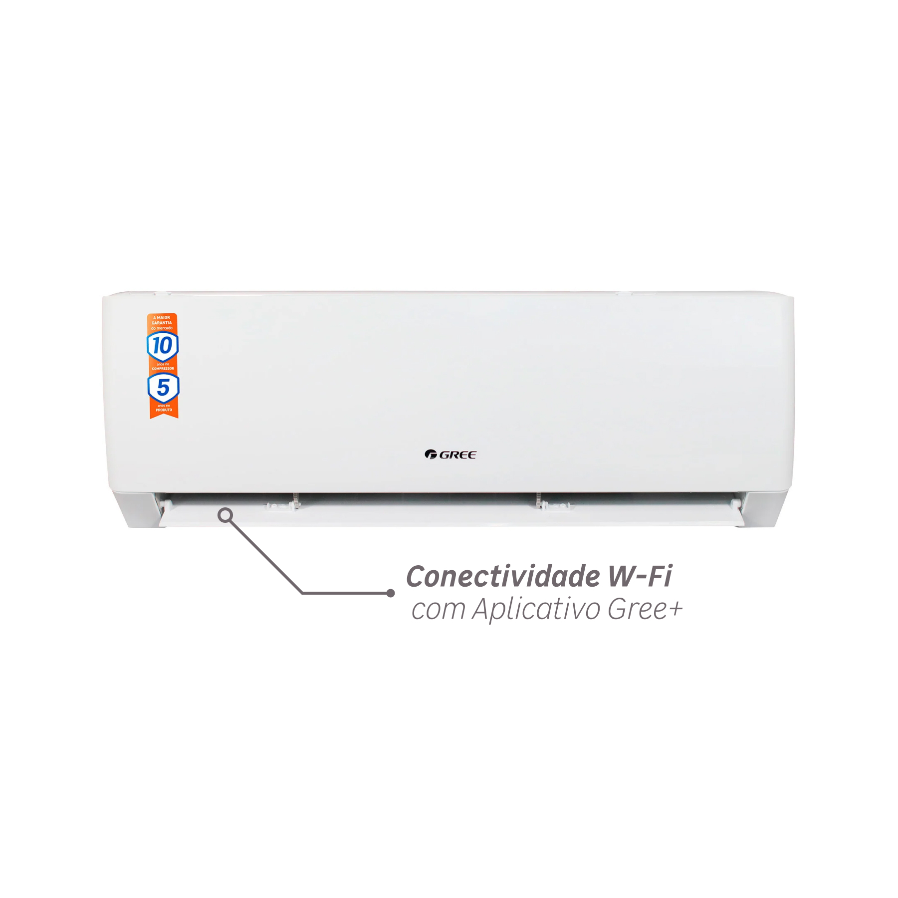 Conectividade W-Fi com Aplicativo Gree+