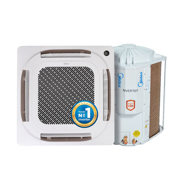 Ar Condicionado Split Cassete 36.000 Btus Inverter Frio Midea