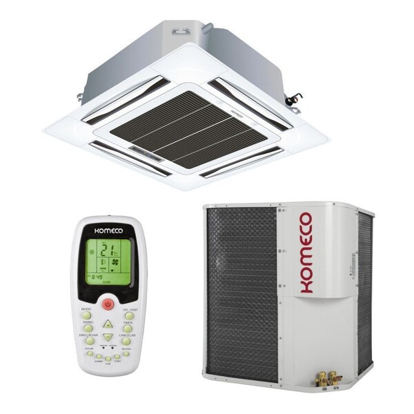 Ar Condicionado Split Cassete 48000 Btus Komeco Frio 380v Tri