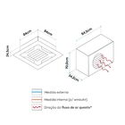 Ar Condicionado Split Cassete 4 Vias Inverter Tcl 24000 Btu/h