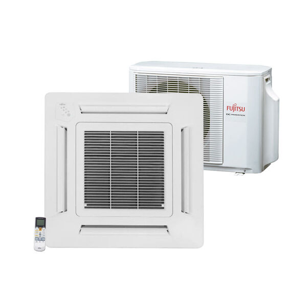 Ar Condicionado Split Cassete Inverter Fujitsu Compacto 17.00