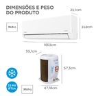 Ar Condicionado Split Frio 9000BTUs sem Wi Fi 220V AirVolution LITE Midea