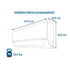 Ar-Condicionado Split Gree Eco Garden Inverter 24000 BTUs Que