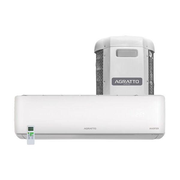 Ar Condicionado Split Hi Wall Inverter Agratto Liv Top 18000