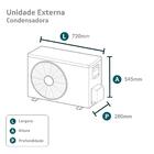 Ar Condicionado Split Hi Wall Inverter Elgin Eco 12000 Btu/h