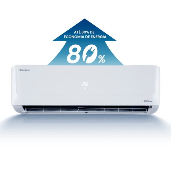 K12　Hisense Ar Condicionado Split Hi Wall Hisense Connect Inverter 12.000 Btus