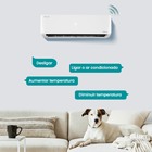 Ar Condicionado Split Hi Wall Inverter Hisense Wi-fi 9000 Btu
