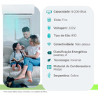 Ar Condicionado Split Hi Wall - Inverter R-32 - Lg - Dual Com