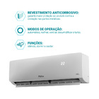 Ar Condicionado Split Hi Wall - Inverter R-32 - Philco - 12.0