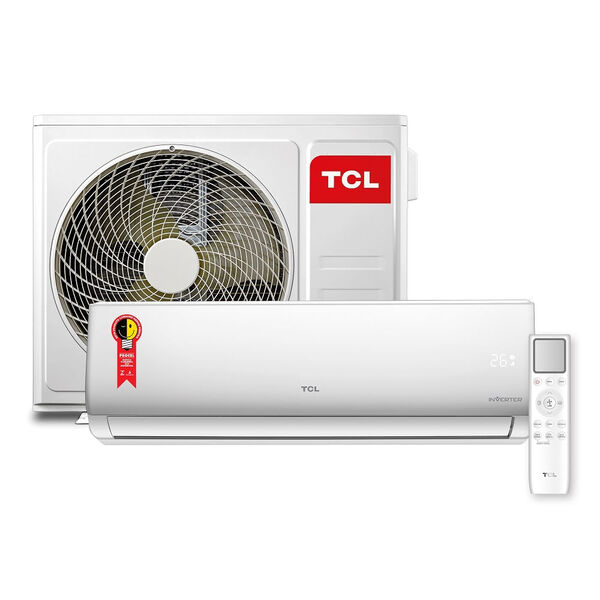Ar Condicionado Split Hi Wall Inverter Tcl 12000 Btu/h Quente