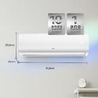 Ar Condicionado Split Hq Hi Wall Inverter 18.000 Btu/h Quente