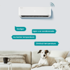Ar Condicionado Split Inverter Hi Wall Wi-fi Hisense 24000 Bt