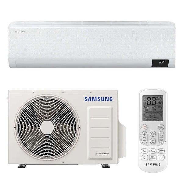 Ar Condicionado Split Inverter Samsung Windfree 24000 Btus Qu