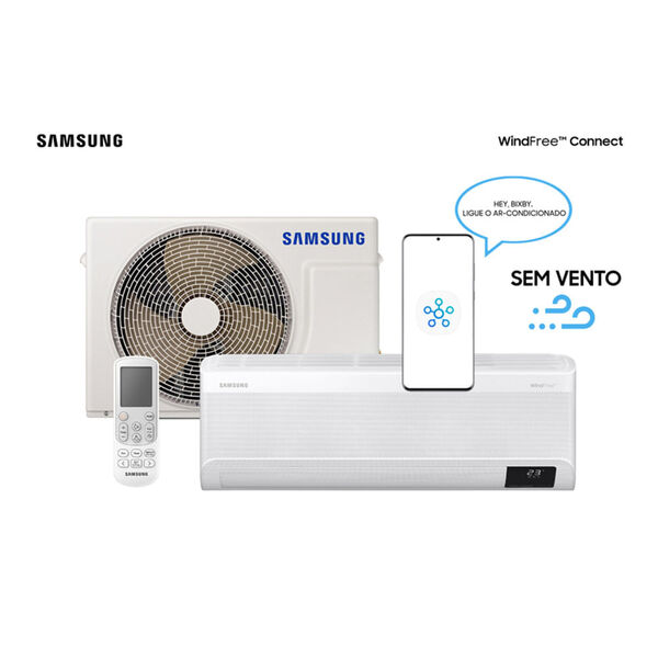 Ar Condicionado Split Inverter Samsung Windfree Connect Sem V