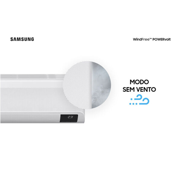 Ar Condicionado Split Inverter Samsung Windfree Powervolt Sem