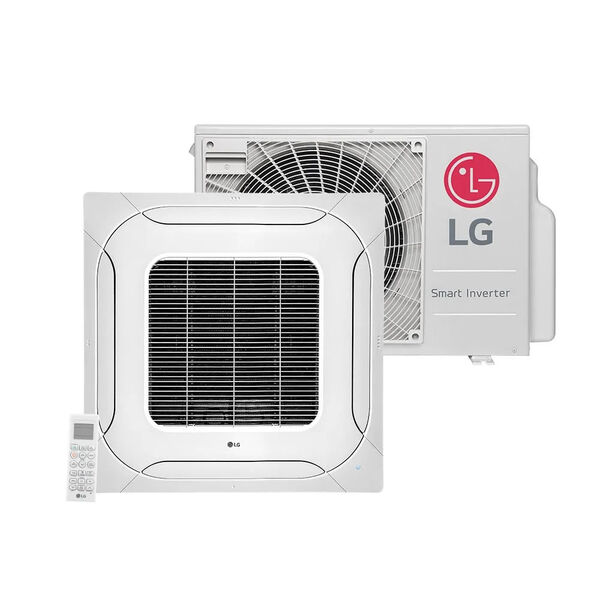 Ar Condicionado Split Lg Cassete Inverter 31000 Btu/h Quente