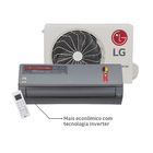 Ar Condicionado Split Quente e Frio 18000 BTUs 220V Cinza Dual Inverter Artcool LG