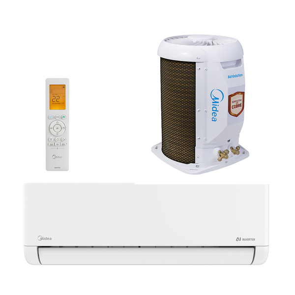 Ar Condicionado Split Quente e Frio 12000BTUs com Wi-Fi 220V Ai Airvolution Midea