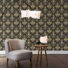 Arabesco Preto- Papel De Parede - 150