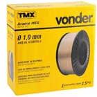 Arame Solda Mig Sólido 1 0mm Afl Aws Er70s-6 Rolo 15kg - Vond