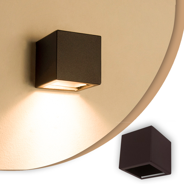 Arandela 1 Facho/foco Efeito Parede Externa/ Interna Pergolad