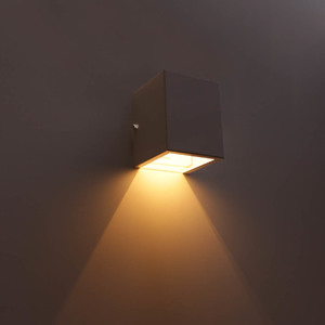 Arandela 1 Facho Para Parede Muro Externa E Interna Branca St653 Leroy Merlin