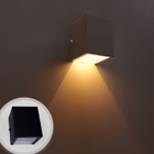 Arandela 1 facho preta + lâmpada led g9 Bivolt 3000k branco q