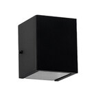 Arandela 1 facho preta + lâmpada led g9 Bivolt 3000k branco q