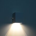 Arandela 1 Facho Um Foco Luminária Externa Interna Muro Pared