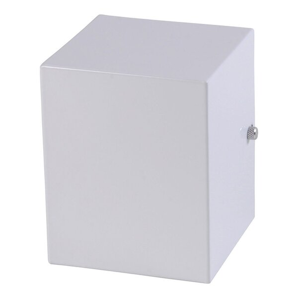 Arandela 1 Facho Um Foco Luminária Externa Interna Muro Parede Alumínio