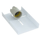 Arandela 1 Foco Média Alumínio Ext. Branca + Led Par20 Br. Qu