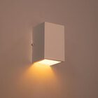 Arandela 1 Foco Média Alumínio Ext. Branca + Led Par20 Br. Qu