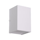 Arandela 1 Foco Média Alumínio Ext. Branca + Led Par20 Br. Qu